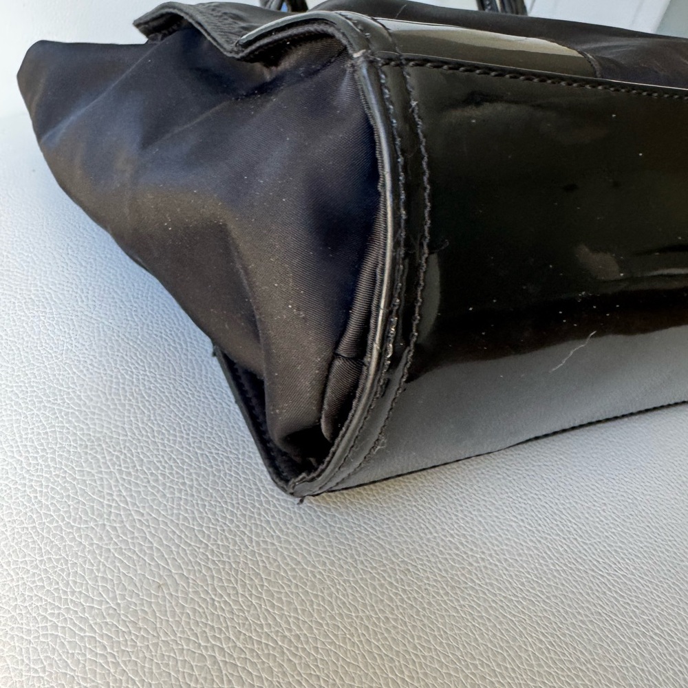 Tory Burch Ella Black Tote Bag - Picture 6 of 12